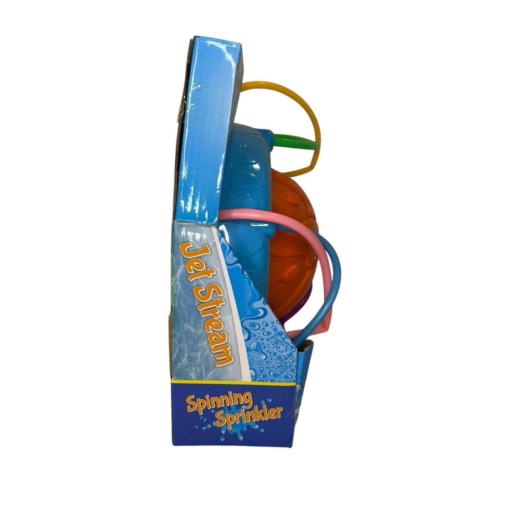Summer Eclipse Jet Stream Spinning Water Sprinkler With 6 Water Wiggle Tubes NEW - Picture 3 of 7